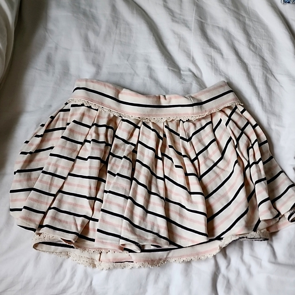 Authentic Liz Lisa striped mini skirt